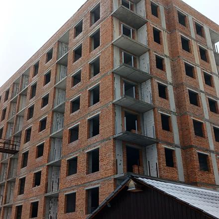 Ход строительства ЖК Vlasna (Time Development), 2 дом, январь 2026