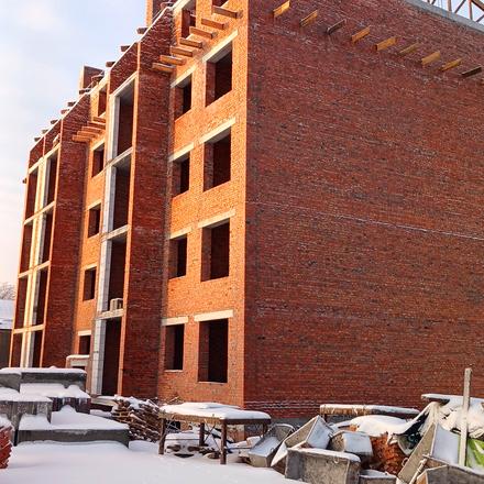 Ход строительства ЖК Молодежный городок, 8 дом, январь 2026