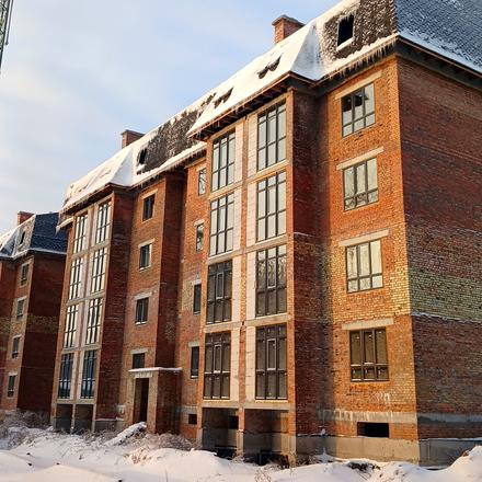 Ход строительства ЖК Молодежный городок, 9 очередь (ул. Заповедная, 7), январь 2026