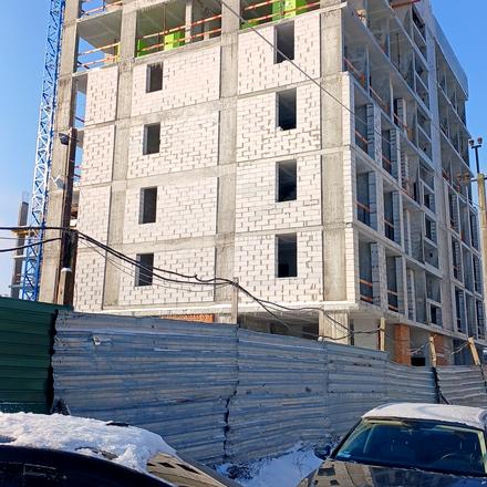 Хід будівництва ЖК Свідомі, 1 будинок, січень 2026