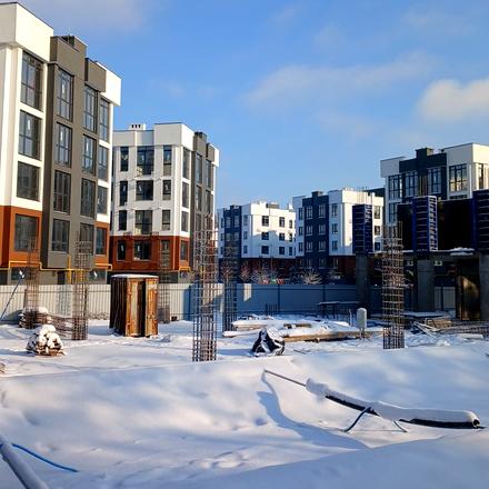 Ход строительства ЖК Dobre Misto, ул. Парковая, 9, январь 2026