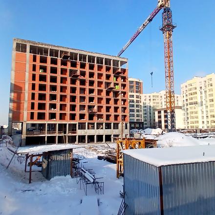 Хід будівництва ЖК Estet Hill, 1 будинок, січень 2026