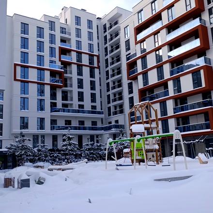 Ход строительства ЖК INFINITY PARK, 1 дом (секции 3-4), январь 2026