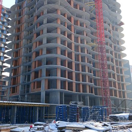 Хід будівництва ЖК Creator City, 4 будинок, січень 2026