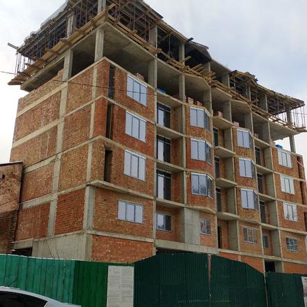 Ход строительства ул. Андрея Шептицкого, 7, Дом, январь 2026