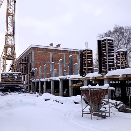 Хід будівництва ЖК Еко-дім на Надійній, 10 будинок, січень 2026