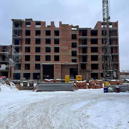 Ход строительства ЖК FORREST, 2 дом, январь 2026