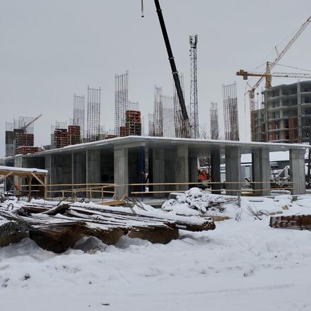 Хід будівництва ЖК Etalon Gold, 3 будинок, січень 2026