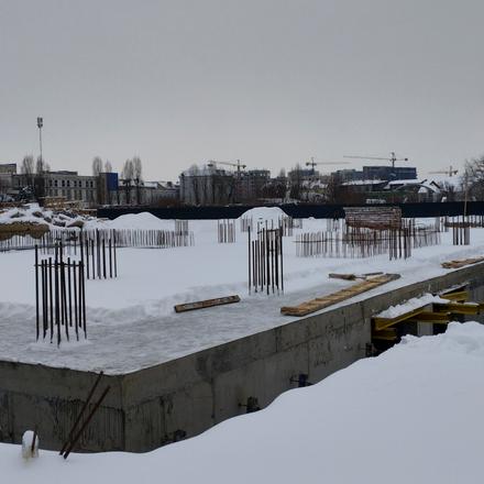 Хід будівництва ЖК Etalon Gold, 1 будинок, січень 2026