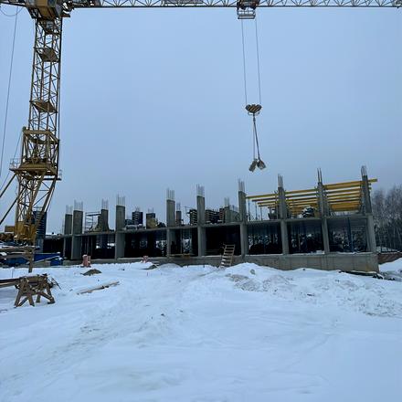 Ход строительства ЖК Корица, Дом, январь 2026