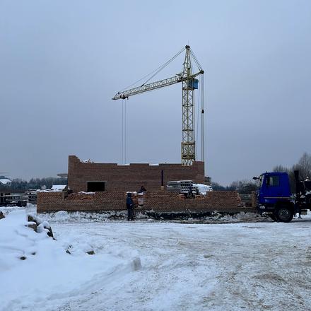 Ход строительства ЖК Гармония, 1 дом, январь 2026