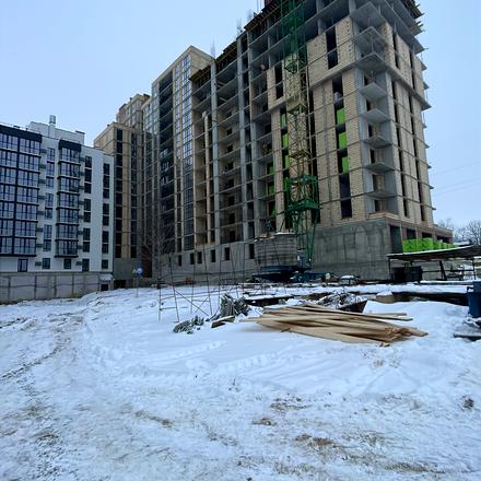 Хід будівництва БФК  Prime Tower, 2 будинок, січень 2026
