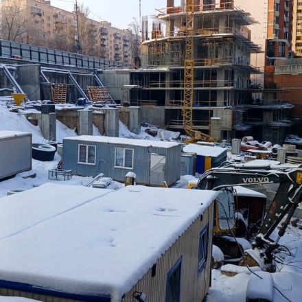 Хід будівництва ЖК NVER, 1 будинок, січень 2026