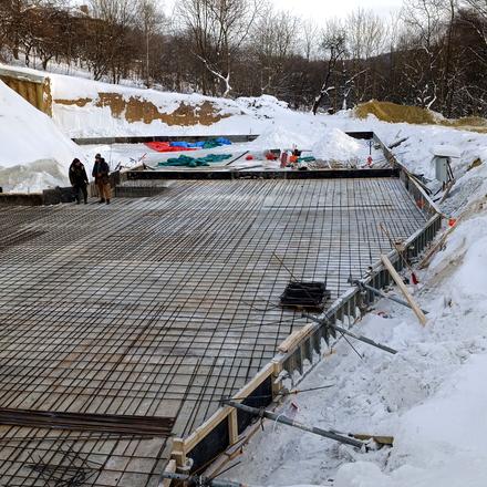 Ход строительства ЖК на Лисеницкой, 1 дом (секции 7-8), январь 2026