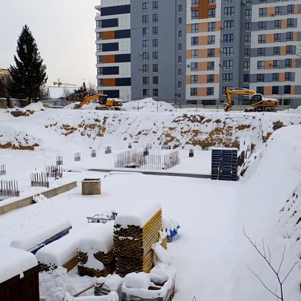 Хід будівництва Курдонери, 1-2 будинки, січень 2026