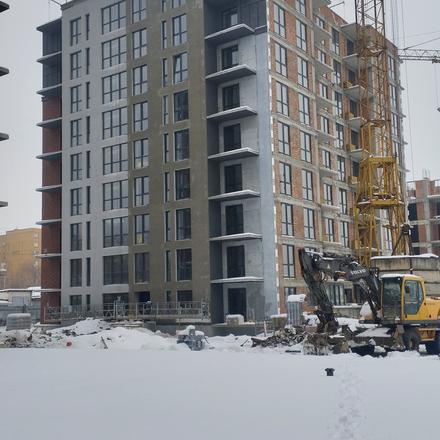 Хід будівництва ЖК West Towers, 5 будинок, січень 2026