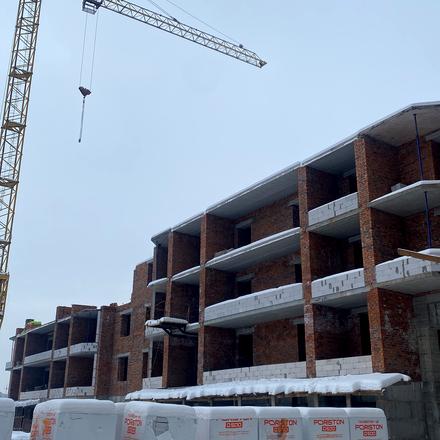 Ход строительства ЖК AGATBUD, Дом, январь 2026