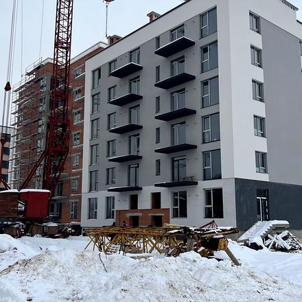 Хід будівництва ЖК Містечко Південне, 1 будинок, січень 2026