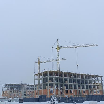 Хід будівництва ЖК на Микулинецькій 116 (соціальне житло), 1-2 будинки, січень 2026