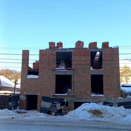 Хід будівництва вул. Глибока Долина, 43, 1 будинок, січень 2026