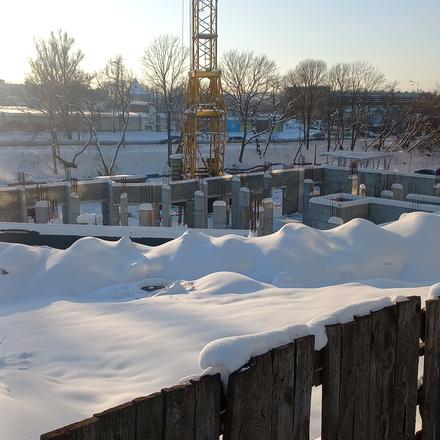 Ход строительства ул. Черновицкая, Дом, январь 2026