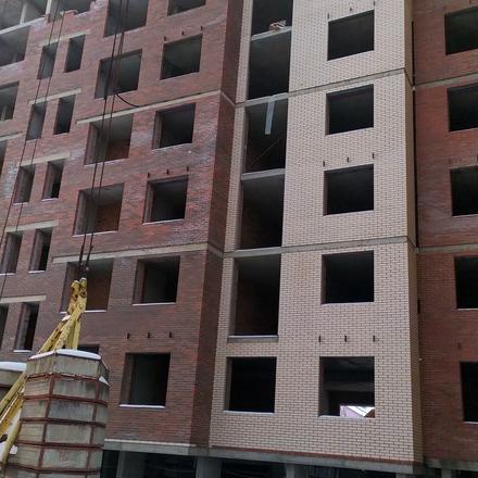 Ход строительства ЖК Compass, 14 дом, январь 2026