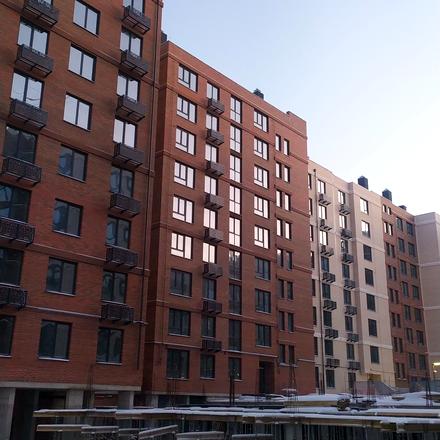 Ход строительства ЖК Compass, 8 дом, январь 2026