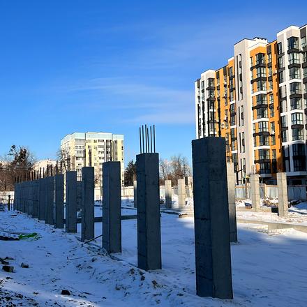 Хід будівництва ЖК Рідний Дім, 5 будинок, січень 2026