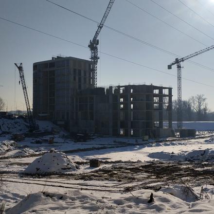 Хід будівництва ЖК RIVERVILLE, 1.1-1.4 будинки, січень 2026