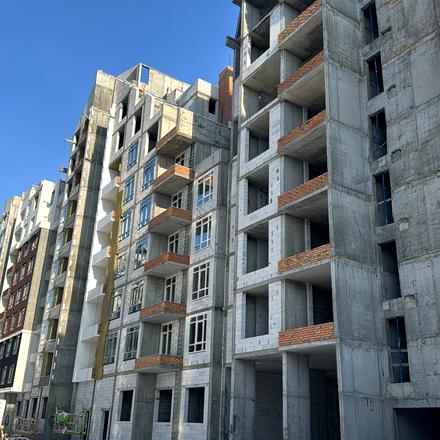 Ход строительства ЖК Синергия Сити, 33-34 дома, январь 2026