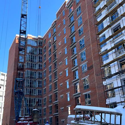 Ход строительства ЖК Казацкий, 16 дом, январь 2026