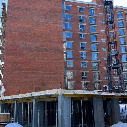 Ход строительства ЖК Казацкий, 16 дом, январь 2026