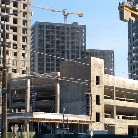 Ход строительства ЖК Варшавский-3, Дом 10.9, январь 2026