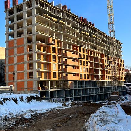 Хід будівництва ЖК City, 14-15 секції, січень 2026