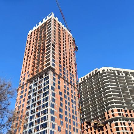 Ход строительства ЖК SALUT!, 1 дом, январь 2026