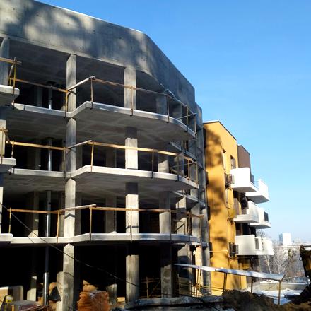 Хід будівництва ЖК Gravity Park, будинки 011.01-011.02, січень 2026