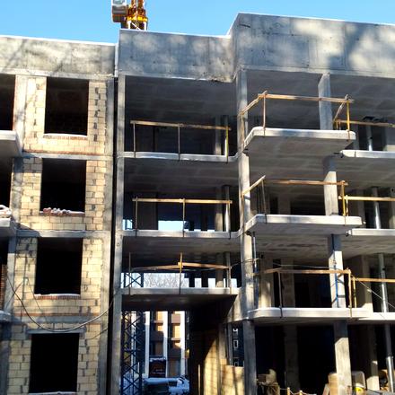 Хід будівництва ЖК Gravity Park, будинки 011.02-011.03, січень 2026