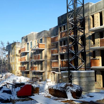 Хід будівництва ЖК Gravity Park, будинки 011.03 - 011.06, січень 2026