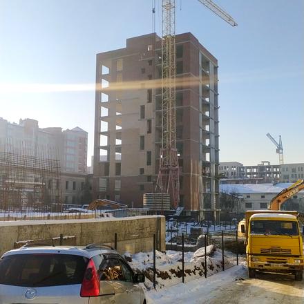 Ход строительства ул. Олексы Алмазова, 2 дом, январь 2026