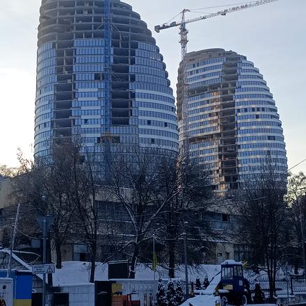 Ход строительства МФК INTERGAL CITY, Башни А, Д, январь 2026