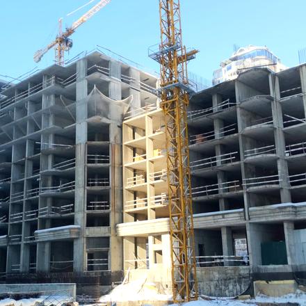 Хід будівництва ЖК Poetica. Перша колекція, 5 будинок (Третя колекція), січень 2026