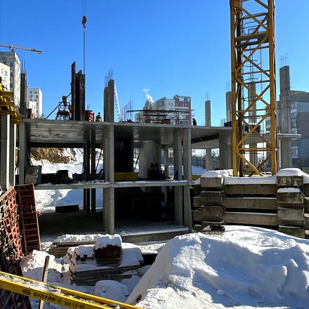 Хід будівництва ЖК Lennona Residents, 3 будинок, січень 2026