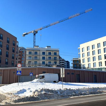 Хід будівництва вул. І. Миколайчука, , січень 2026