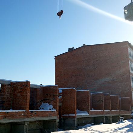 Ход строительства ЖК GREEN VILLAGE, 3 дом, январь 2026