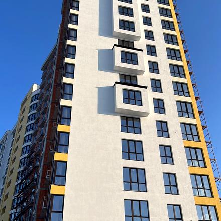 Ход строительства ЖК Lystopad, 1 дом, январь 2026