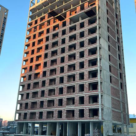 Ход строительства ЖК Бетховен, 3 дом, январь 2026