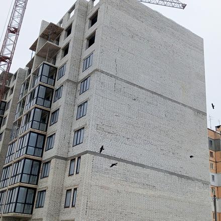 Ход строительства ЖК Гвардейское, 1-2 секции, январь 2026