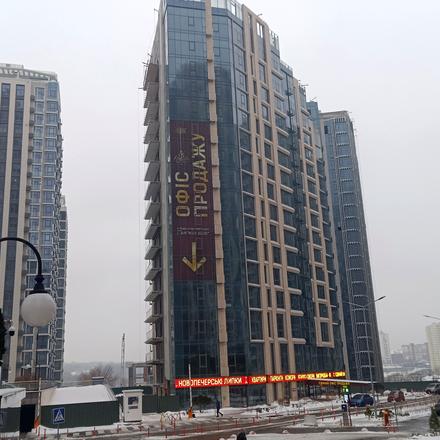 Хід будівництва ЖК Новопечерські Липки, 8 черга (будинок 9), січень 2026