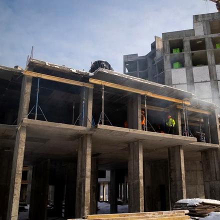 Ход строительства ЖК Синергия Сити, 30 дом, январь 2026