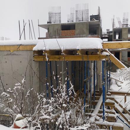 Ход строительства ЖК Comfort Hall, 7-8 дома, январь 2026